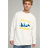 Sweatshirt men's OVERSIZE /no flis/