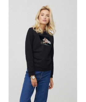 Women's sweatshirt basic /no flis/ 