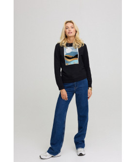 Women's sweatshirt basic /no flis/ 