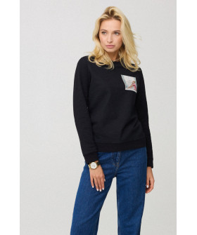 Women's sweatshirt basic /no flis/ 