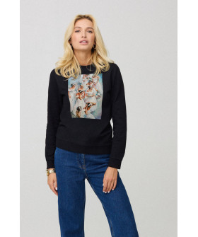 Women's sweatshirt basic /no flis/ 