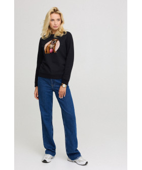 Women's sweatshirt basic /no flis/ 