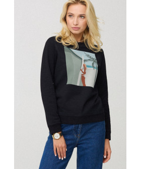 Women's sweatshirt basic /no flis/ 