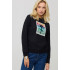 Women's sweatshirt basic /no flis/ 