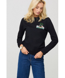 Women's sweatshirt basic /no flis/ 