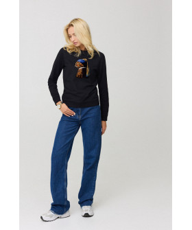 Women's sweatshirt basic /no flis/ 