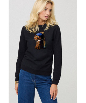 Women's sweatshirt basic /no flis/ 