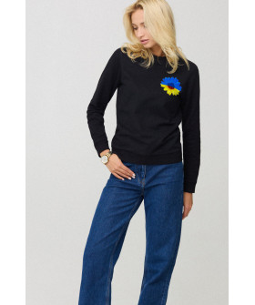 Women's sweatshirt basic /no flis/ 