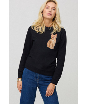 Women's sweatshirt basic /no flis/ 