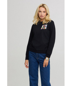 Women's sweatshirt basic /no flis/ 