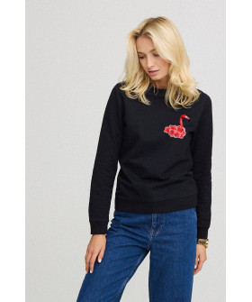 Women's sweatshirt basic /no flis/ 