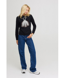 Women's sweatshirt basic /no flis/ 