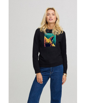 Women's sweatshirt basic /no flis/ 