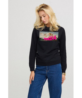 Women's sweatshirt basic /no flis/ 