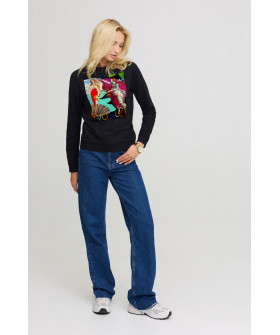 Women's sweatshirt basic /no flis/ 