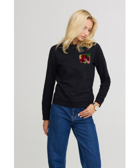 Women's sweatshirt basic /no flis/ 