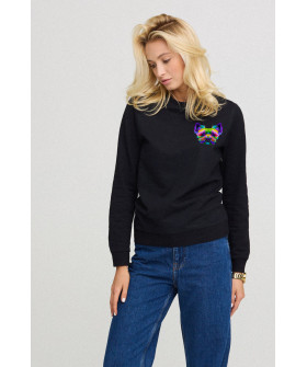 Women's sweatshirt basic /no flis/ 