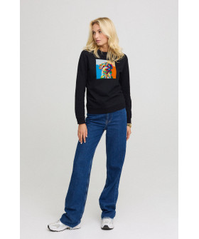 Women's sweatshirt basic /no flis/ 