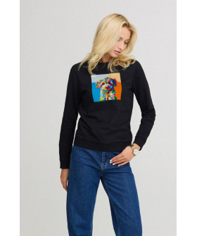 Women's sweatshirt basic /no flis/ 