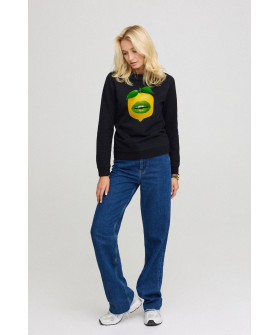 Women's sweatshirt basic /no flis/ 