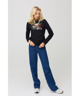 Women's sweatshirt basic /no flis/ 