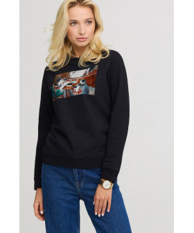 Women's sweatshirt basic /no flis/ 