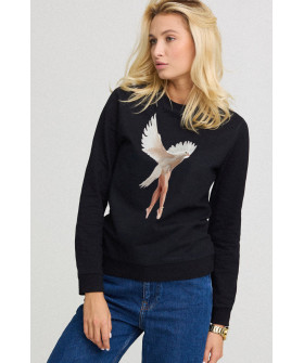 Women's sweatshirt basic /no flis/ 