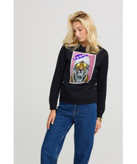 Women's sweatshirt basic /no flis/ 