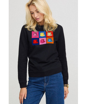 Women's sweatshirt basic /no flis/ 