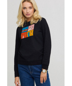 Women's sweatshirt basic /no flis/ 