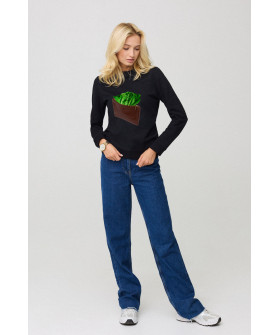 Світшот жіночий basic  /no flis/ 