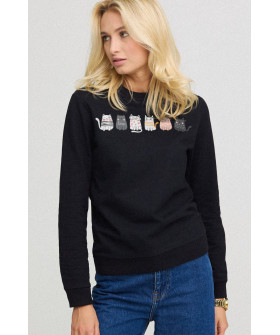 Women's sweatshirt basic /no flis/ 