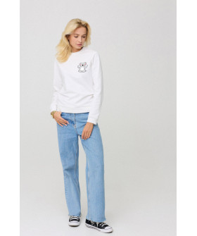 Women's sweatshirt basic /no flis/ 