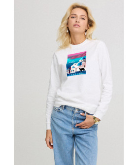 Women's sweatshirt basic /no flis/ 