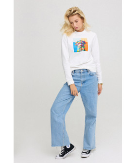 Світшот жіночій basic  /no flis/ 