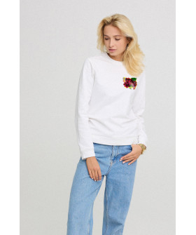 Women's sweatshirt basic /no flis/ 