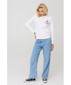 Women's sweatshirt basic /no flis/ 