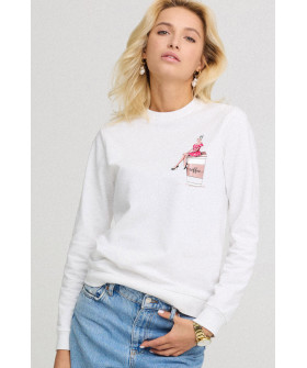 Women's sweatshirt basic /no flis/ 