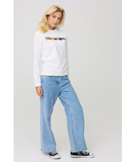 Women's sweatshirt basic /no flis/ 