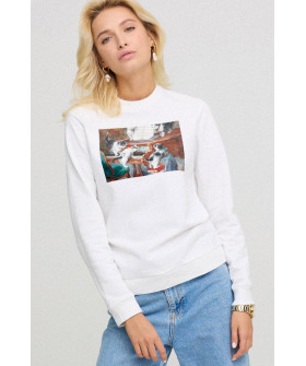 Women's sweatshirt basic /no flis/ 