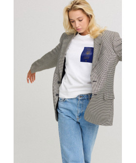 Women's sweatshirt basic /no flis/ 