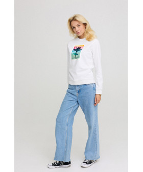 Women's sweatshirt basic /no flis/ 