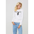 Women's sweatshirt basic /no flis/ 