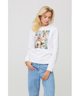 Women's sweatshirt basic /no flis/ 