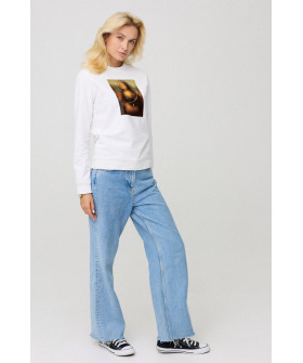 Women's sweatshirt basic /no flis/ 