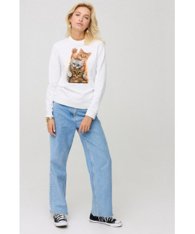 Світшот жіночій basic  /no flis/ 