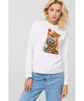 Women's sweatshirt basic /no flis/ 