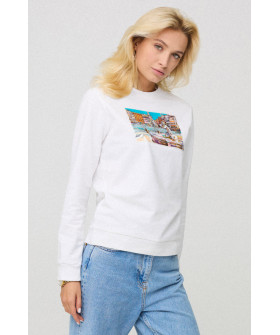 Women's sweatshirt basic /no flis/ 