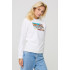 Women's sweatshirt basic /no flis/ 