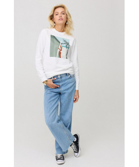 Світшот жіночій basic  /no flis/ 